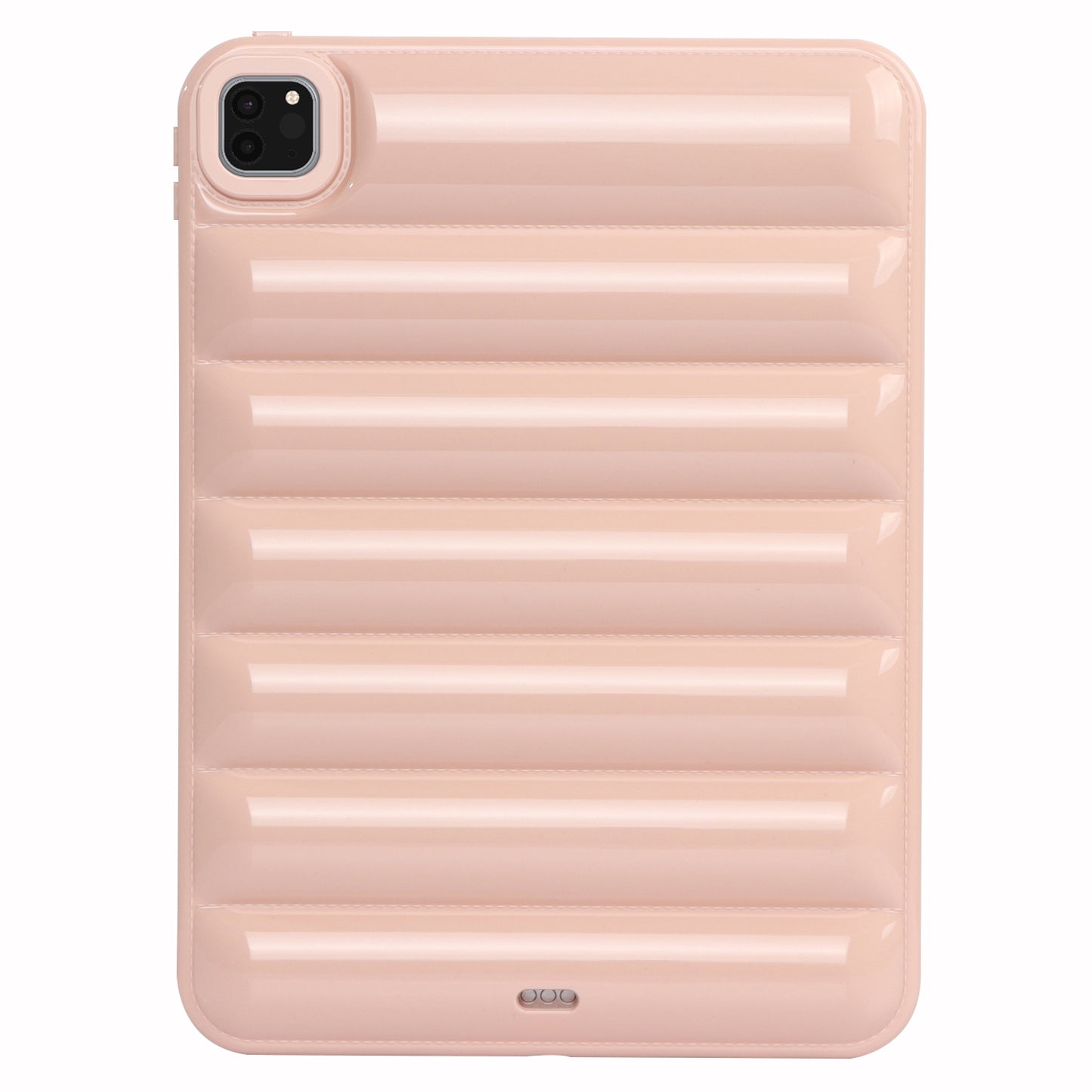 For iPad Pro 11 (2020) / (2021) / (2022) Anti-Dust Candy Color Tablet Shell Case Down Jacket TPU Cover