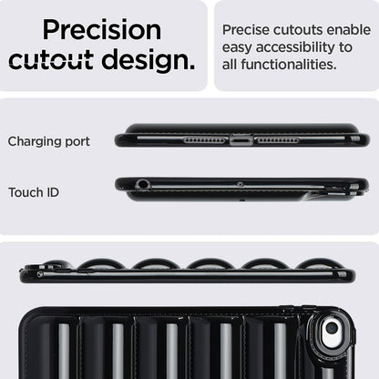 For iPad mini 4 / iPad mini (2019) 7.9 inch Anti-Scratch Tablet Case Down Jacket Texture Soft TPU Shell