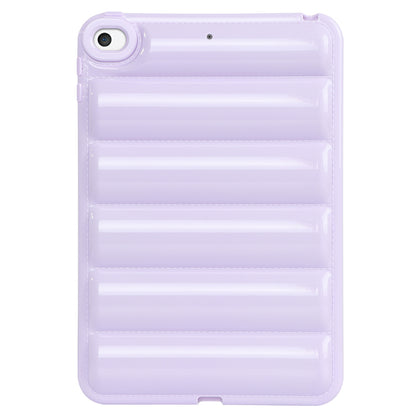 For iPad mini 4 / iPad mini (2019) 7.9 inch Anti-Scratch Tablet Case Down Jacket Texture Soft TPU Shell