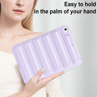 For iPad mini 4 / iPad mini (2019) 7.9 inch Anti-Scratch Tablet Case Down Jacket Texture Soft TPU Shell