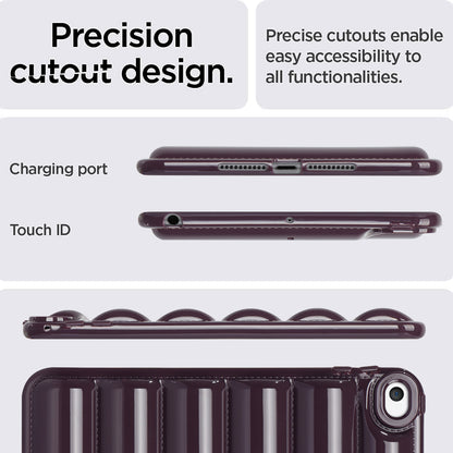 For iPad mini 4 / iPad mini (2019) 7.9 inch Anti-Scratch Tablet Case Down Jacket Texture Soft TPU Shell