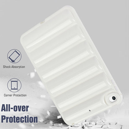 For iPad mini 4 / iPad mini (2019) 7.9 inch Anti-Scratch Tablet Case Down Jacket Texture Soft TPU Shell