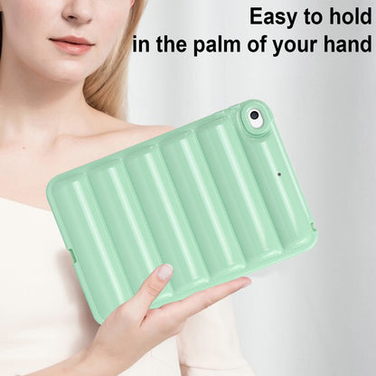 For iPad mini 4 / iPad mini (2019) 7.9 inch Anti-Scratch Tablet Case Down Jacket Texture Soft TPU Shell