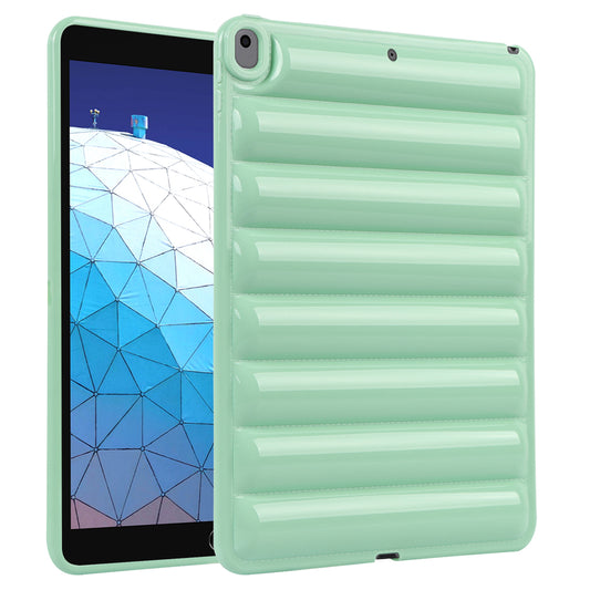 Tablet Protective Case For iPad Air 10.5 inch (2019) Candy Color Down Jacket Texture Soft TPU Cover