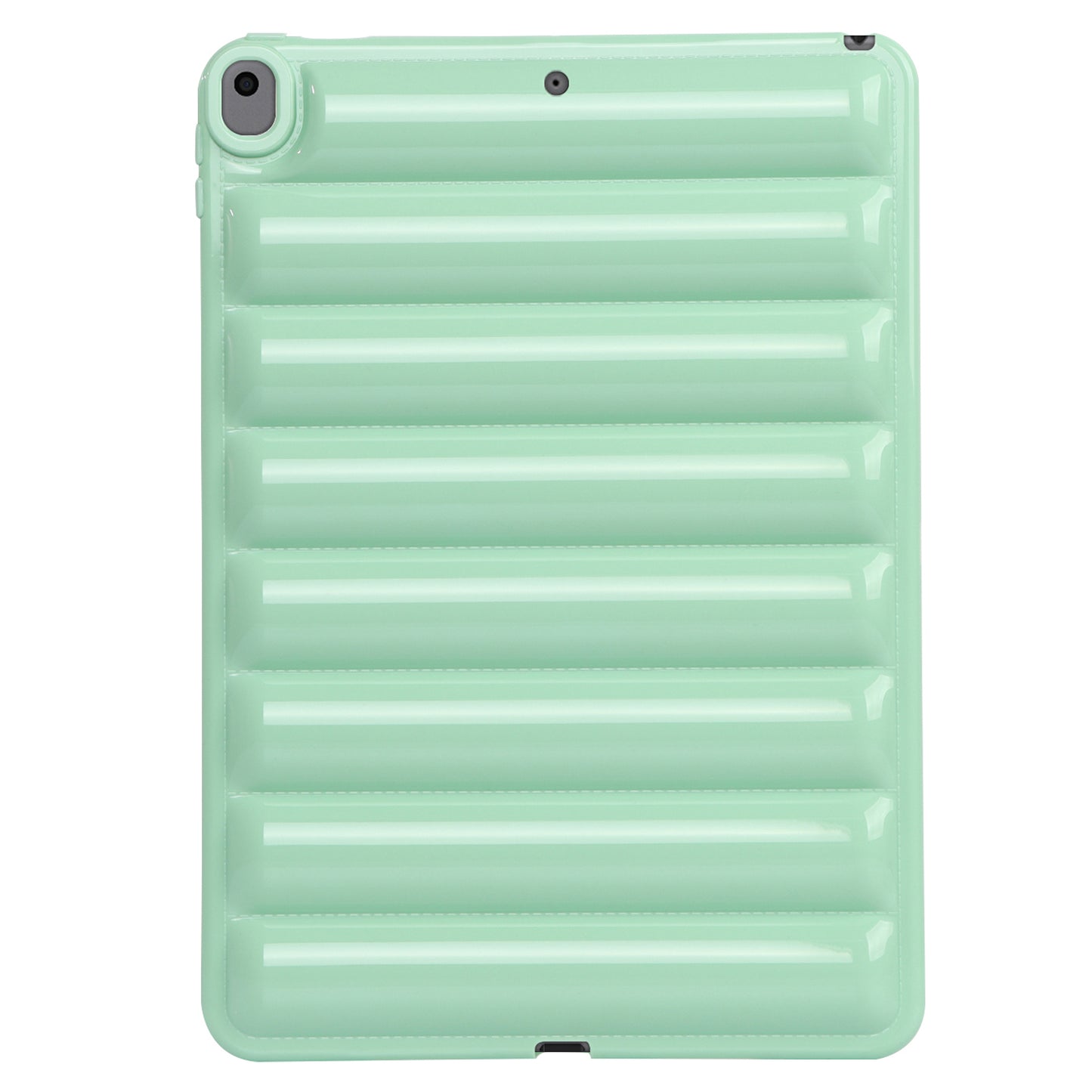Tablet Protective Case For iPad Air 10.5 inch (2019) Candy Color Down Jacket Texture Soft TPU Cover
