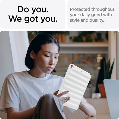 Tablet Protective Case For iPad Air 10.5 inch (2019) Candy Color Down Jacket Texture Soft TPU Cover