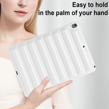Tablet Protective Case For iPad Air 10.5 inch (2019) Candy Color Down Jacket Texture Soft TPU Cover
