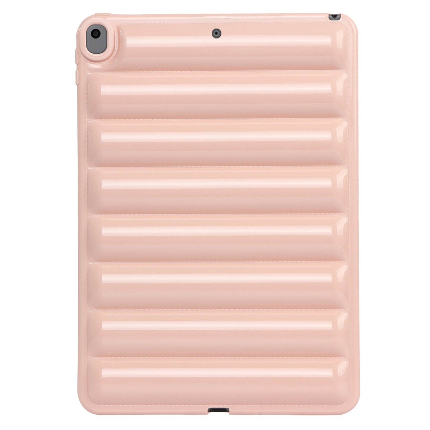 Tablet Protective Case For iPad Air 10.5 inch (2019) Candy Color Down Jacket Texture Soft TPU Cover