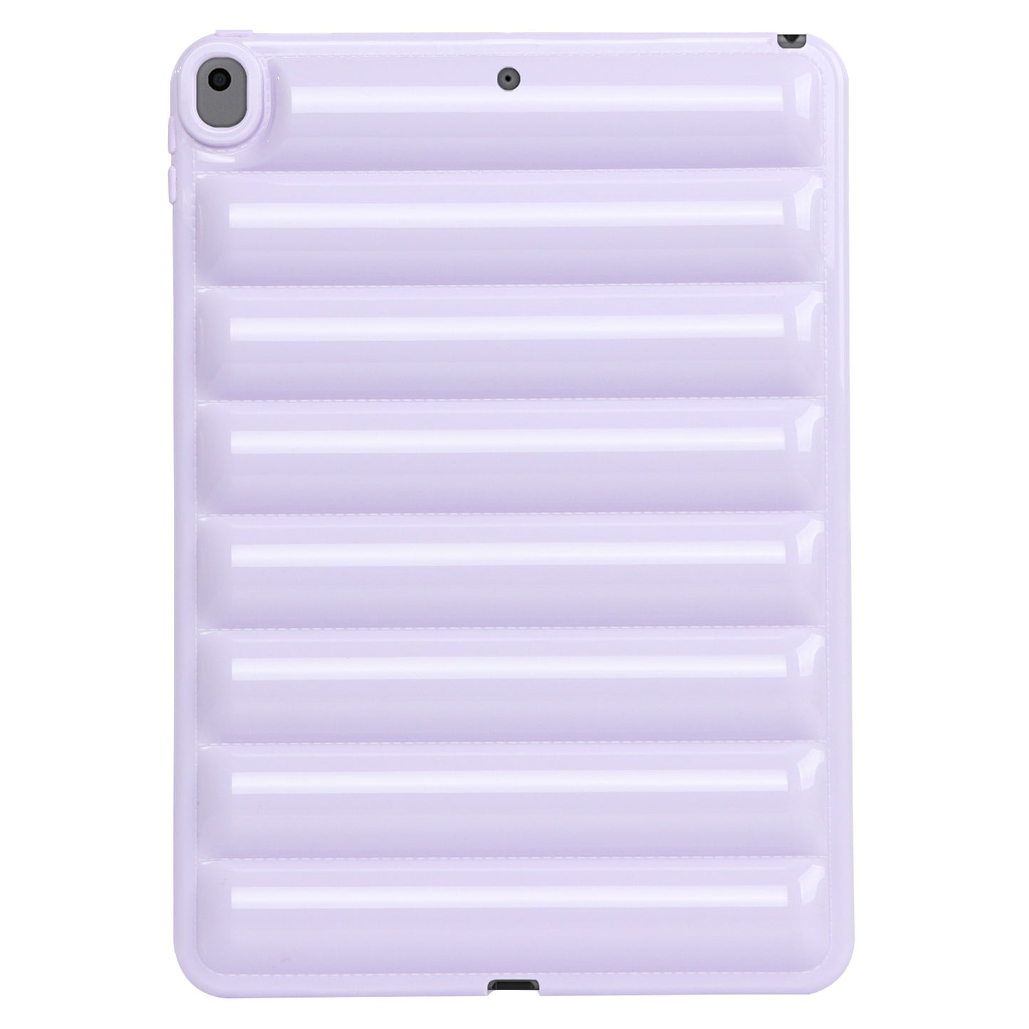 Tablet Protective Case For iPad Air 10.5 inch (2019) Candy Color Down Jacket Texture Soft TPU Cover