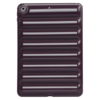 For iPad 10.2 (2021) / (2019) / (2020) Candy Color Tablet Protective Case Down Jacket Texture Soft TPU Cover