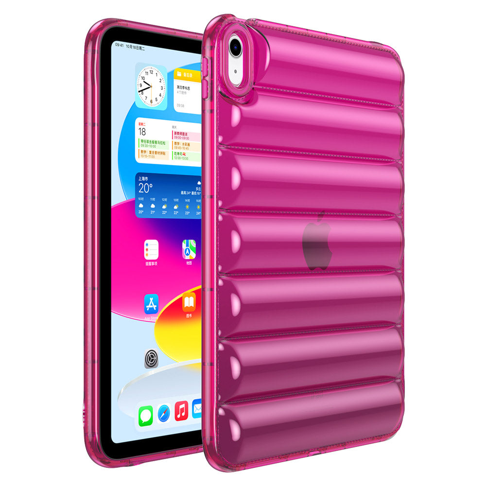For iPad mini (2021) 8.3 inch Soft TPU Tablet Case Anti-drop Down Jacket Design Back Cover