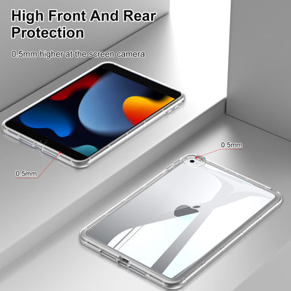 For iPad mini 4 / mini (2019) 7.9 inch Acrylic+TPU Tablet Case Transparent Tablet Cover