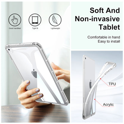 For iPad mini 4 / mini (2019) 7.9 inch Acrylic+TPU Tablet Case Transparent Tablet Cover