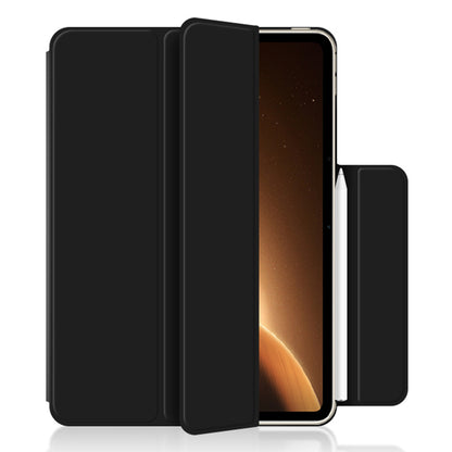 For Oppo Pad 2 PU Leather Tablet Case Magnetic Tri-fold Stand Protective Cover