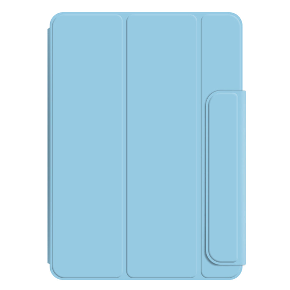 For Oppo Pad 2 PU Leather Tablet Case Magnetic Tri-fold Stand Protective Cover