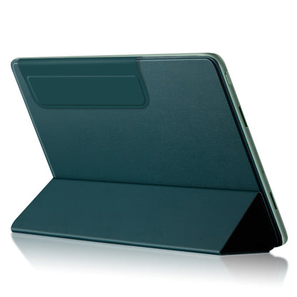 For Oppo Pad 2 PU Leather Tablet Case Magnetic Tri-fold Stand Protective Cover