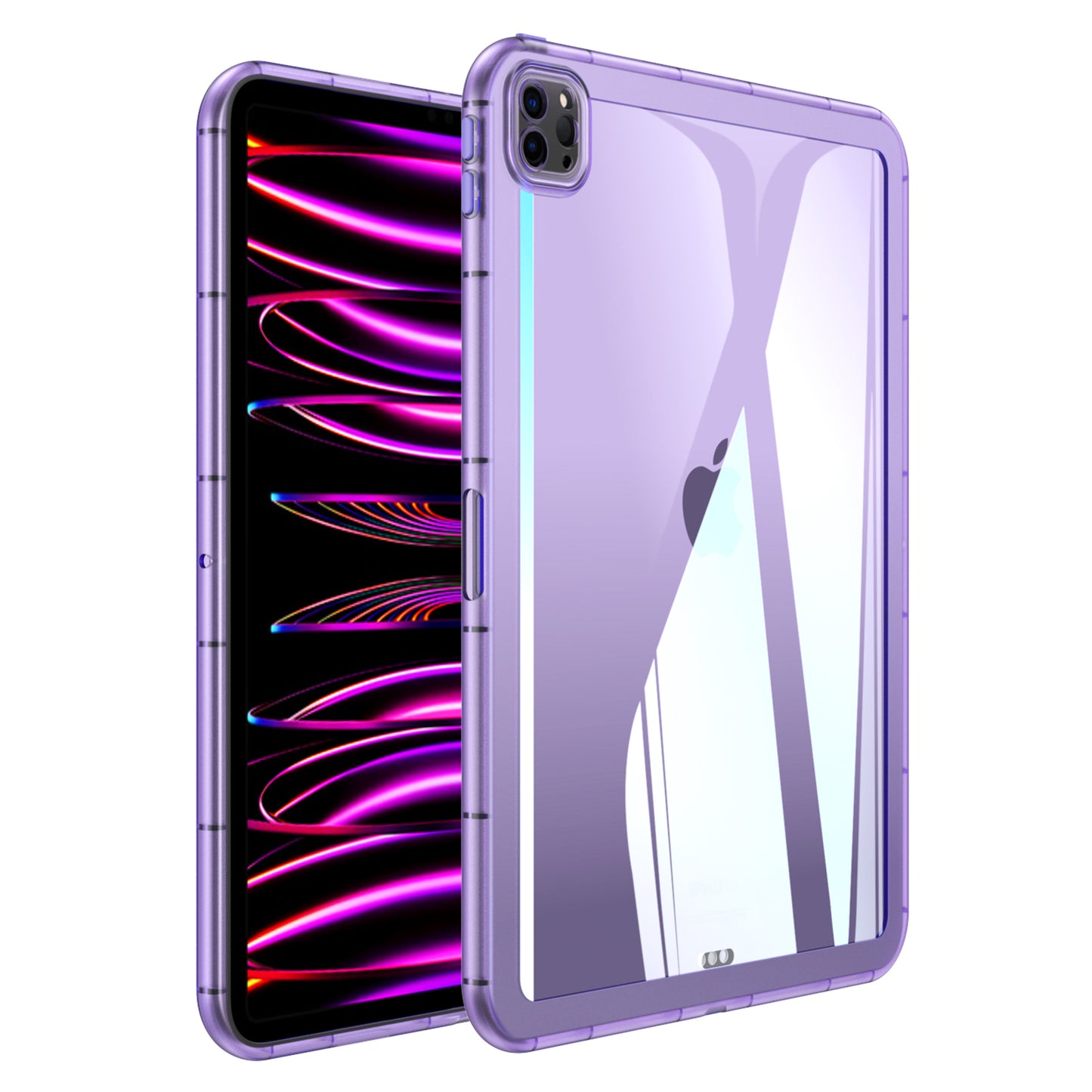 For iPad Pro 11 (2020) / (2021) / (2022) Case Acrylic+TPU Shockproof Protective Cover