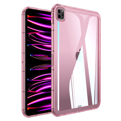 For iPad Pro 12.9 (2020) / (2021) / (2022) Acrylic+TPU Clear Tablet Case Anti-drop Tablet Cover