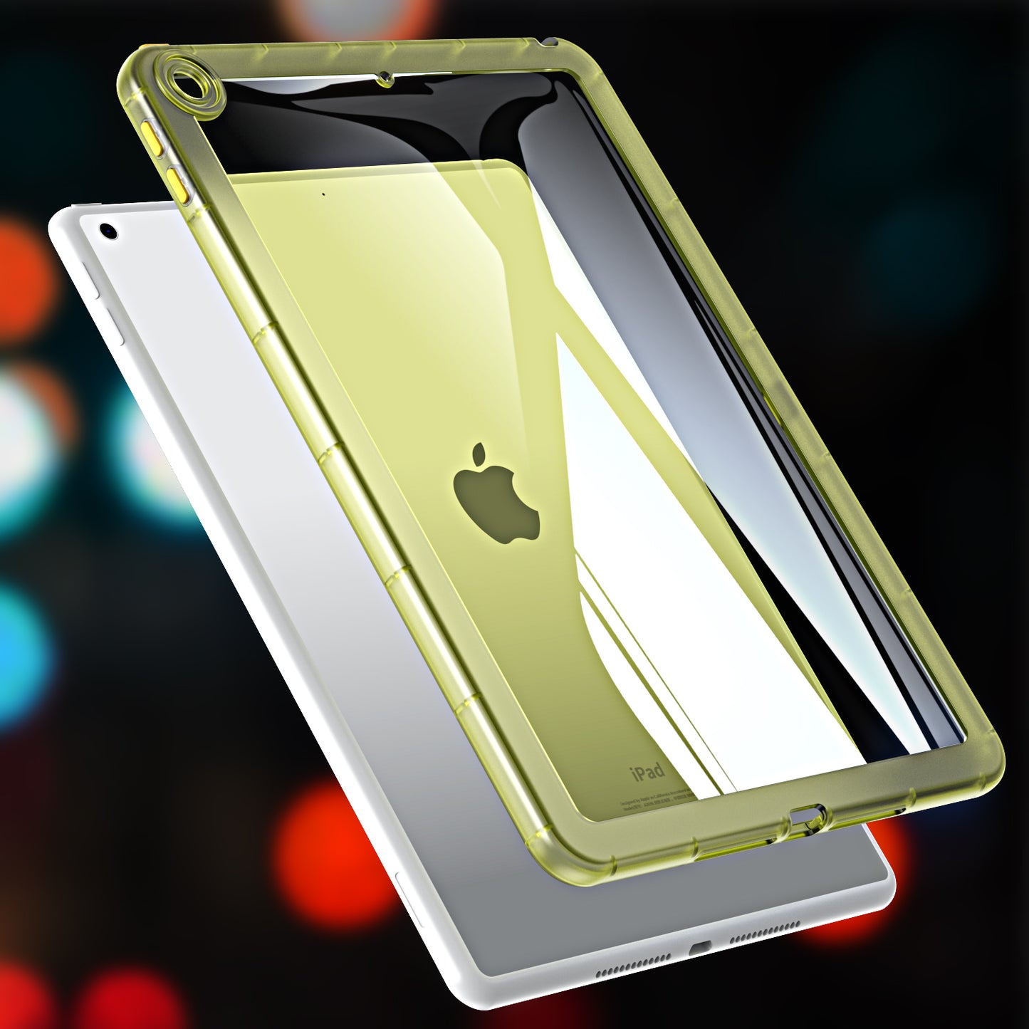 For iPad 9.7-inch (2017) / (2018) Acrylic+TPU Tablet Case Transparent Anti-drop Tablet Cover