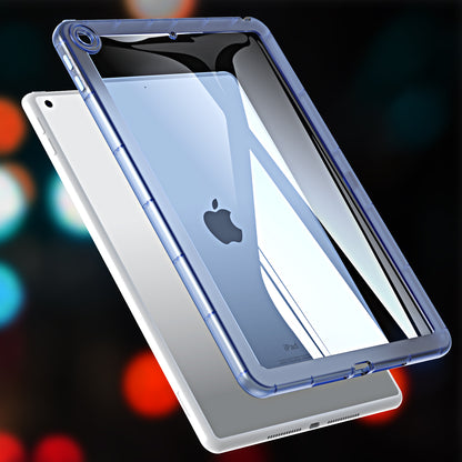 For iPad 9.7-inch (2017) / (2018) Acrylic+TPU Tablet Case Transparent Anti-drop Tablet Cover