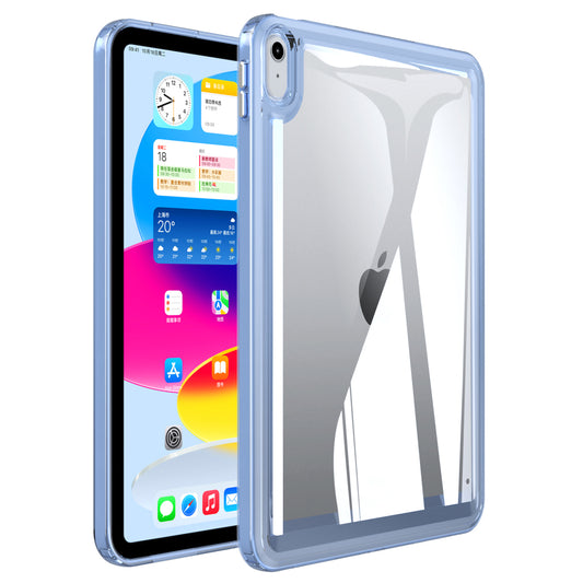 For iPad 10.9 (2022) Acrylic+TPU Tablet Cover Shockproof Transparent Tablet Case