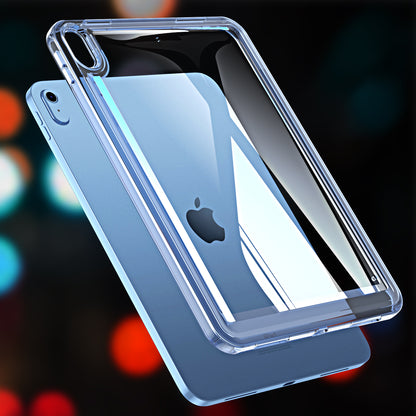 For iPad 10.9 (2022) Acrylic+TPU Tablet Cover Shockproof Transparent Tablet Case