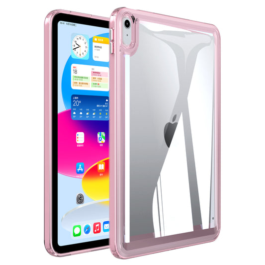 For iPad 10.9 (2022) Acrylic+TPU Tablet Cover Shockproof Transparent Tablet Case