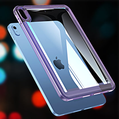 For iPad 10.9 (2022) Acrylic+TPU Tablet Cover Shockproof Transparent Tablet Case