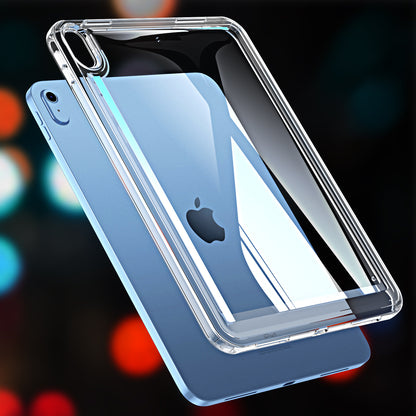 For iPad 10.9 (2022) Acrylic+TPU Tablet Cover Shockproof Transparent Tablet Case