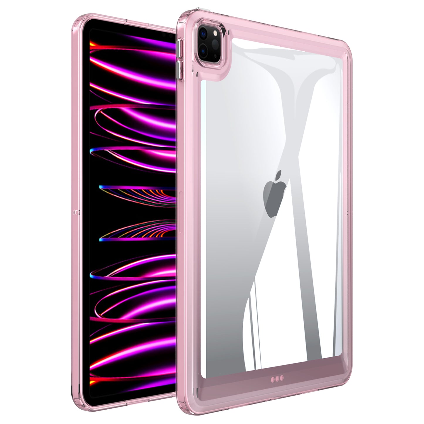 For iPad Pro 11 (2020) / (2021) / (2022) Anti-Scratch Acrylic+TPU Cover Transparent Tablet Protective Case