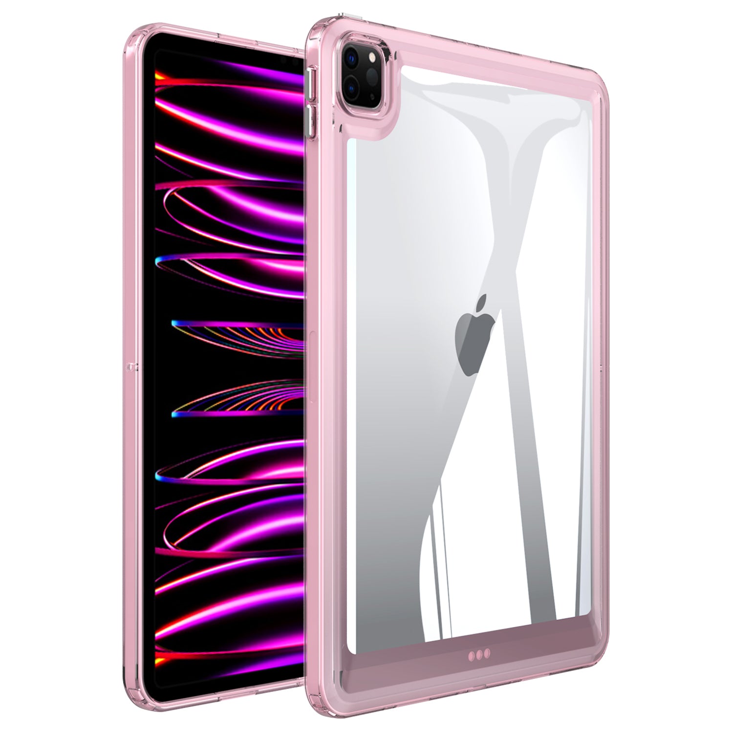 For iPad Pro 11 (2020) / (2021) / (2022) Anti-Scratch Acrylic+TPU Cover Transparent Tablet Protective Case