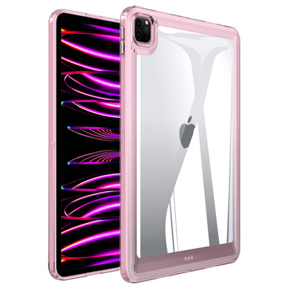 For iPad Pro 11 (2020) / (2021) / (2022) Anti-Scratch Acrylic+TPU Cover Transparent Tablet Protective Case