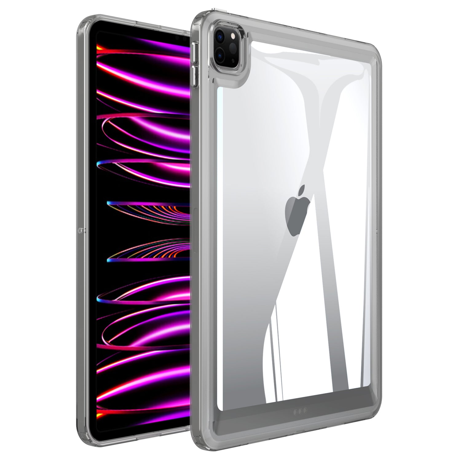 For iPad Pro 11 (2020) / (2021) / (2022) Anti-Scratch Acrylic+TPU Cover Transparent Tablet Protective Case