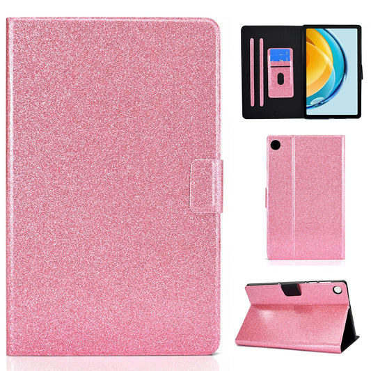For Huawei MatePad SE 10.4-inch Shockproof Case Anti-Scratch Glittery Leather Cover Tablet Shell