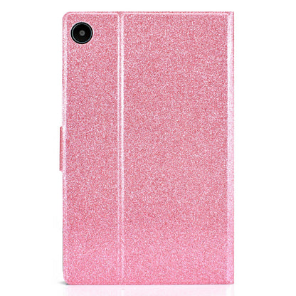 For Huawei MatePad SE 10.4-inch Shockproof Case Anti-Scratch Glittery Leather Cover Tablet Shell