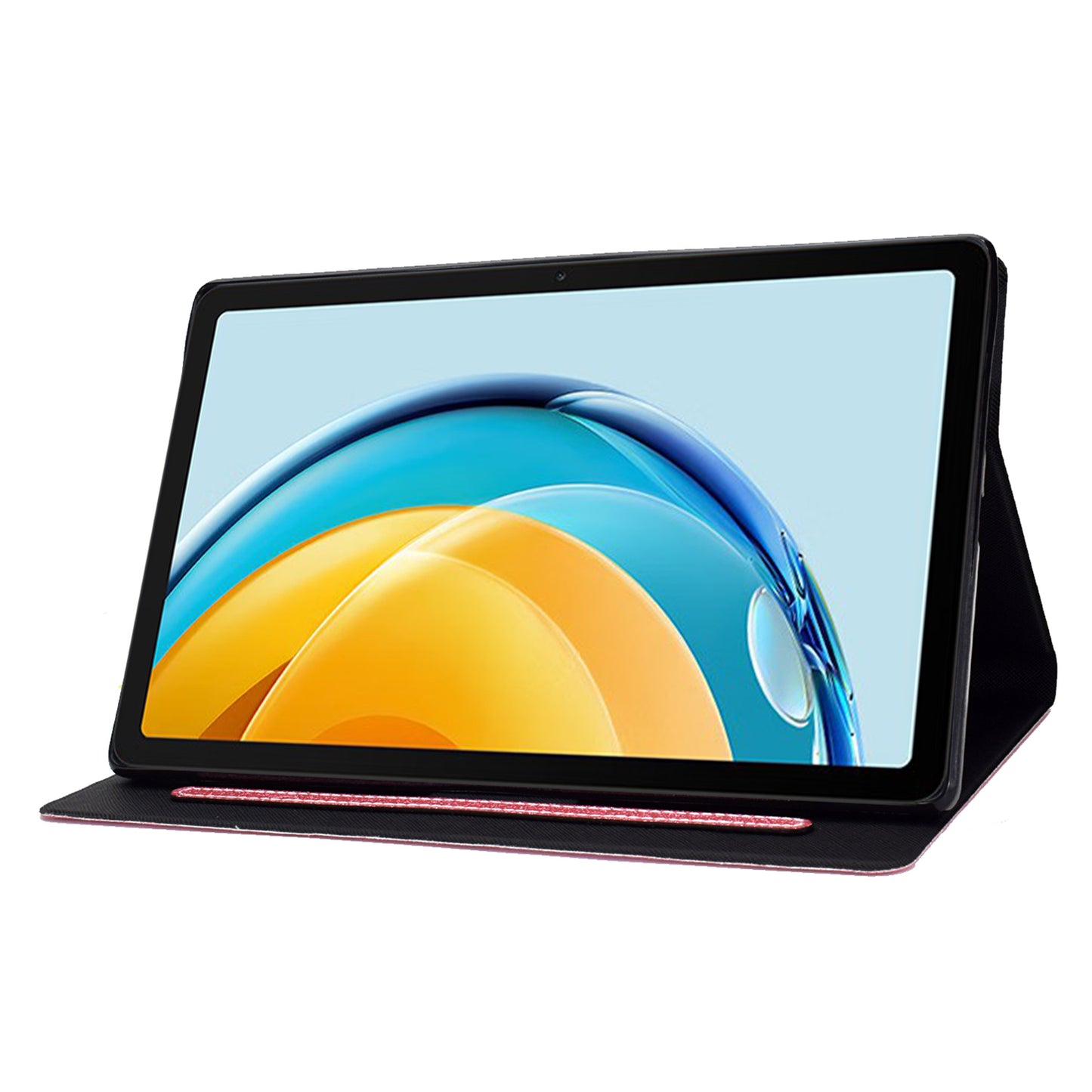 For Huawei MatePad SE 10.4-inch Shockproof Case Anti-Scratch Glittery Leather Cover Tablet Shell