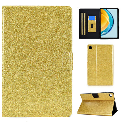 For Huawei MatePad SE 10.4-inch Shockproof Case Anti-Scratch Glittery Leather Cover Tablet Shell