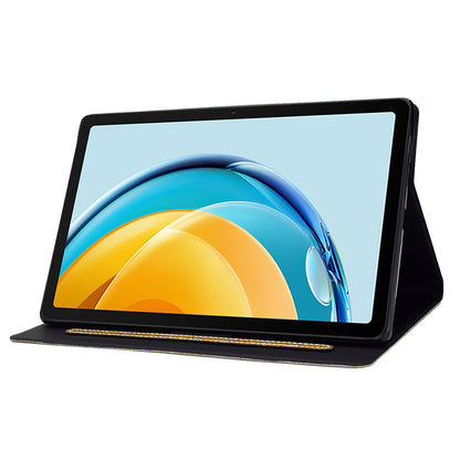 For Huawei MatePad SE 10.4-inch Shockproof Case Anti-Scratch Glittery Leather Cover Tablet Shell