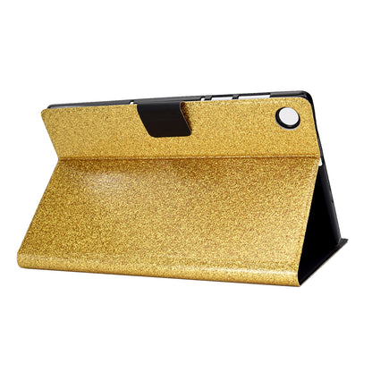 For Huawei MatePad SE 10.4-inch Shockproof Case Anti-Scratch Glittery Leather Cover Tablet Shell