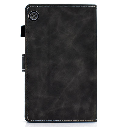 For Huawei MatePad SE 10.4-inch Shockproof Case Cowhide Texture PU Leather Tablet Cover with Card Holder