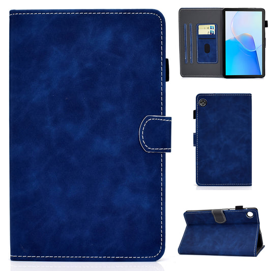 For Huawei MatePad SE 10.4-inch Shockproof Case Cowhide Texture PU Leather Tablet Cover with Card Holder