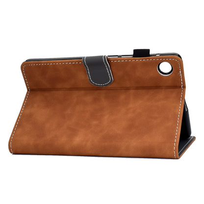 For Huawei MatePad SE 10.4-inch Shockproof Case Cowhide Texture PU Leather Tablet Cover with Card Holder