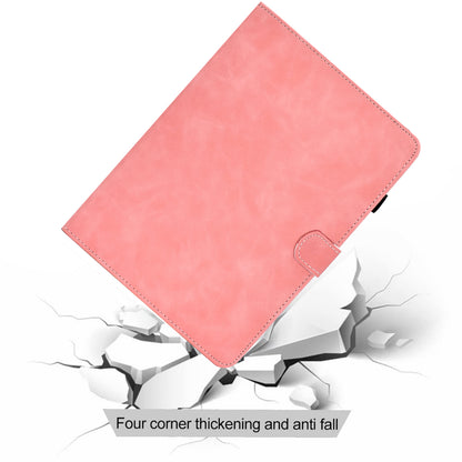 For Huawei MatePad SE 10.4-inch Shockproof Case Cowhide Texture PU Leather Tablet Cover with Card Holder