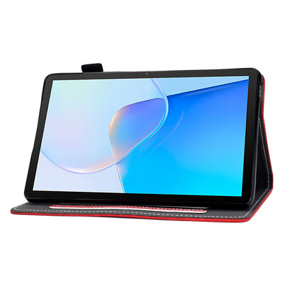 For Huawei MatePad SE 10.4-inch Shockproof Case Cowhide Texture PU Leather Tablet Cover with Card Holder