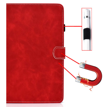 For Huawei MatePad SE 10.4-inch Shockproof Case Cowhide Texture PU Leather Tablet Cover with Card Holder