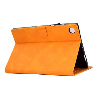 For Huawei MatePad SE 10.4-inch Protective Case Iron Tower Imprinted PU Leather Flip Stand Cover with Card Holder
