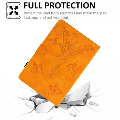 For Huawei MatePad SE 10.4-inch Protective Case Iron Tower Imprinted PU Leather Flip Stand Cover with Card Holder