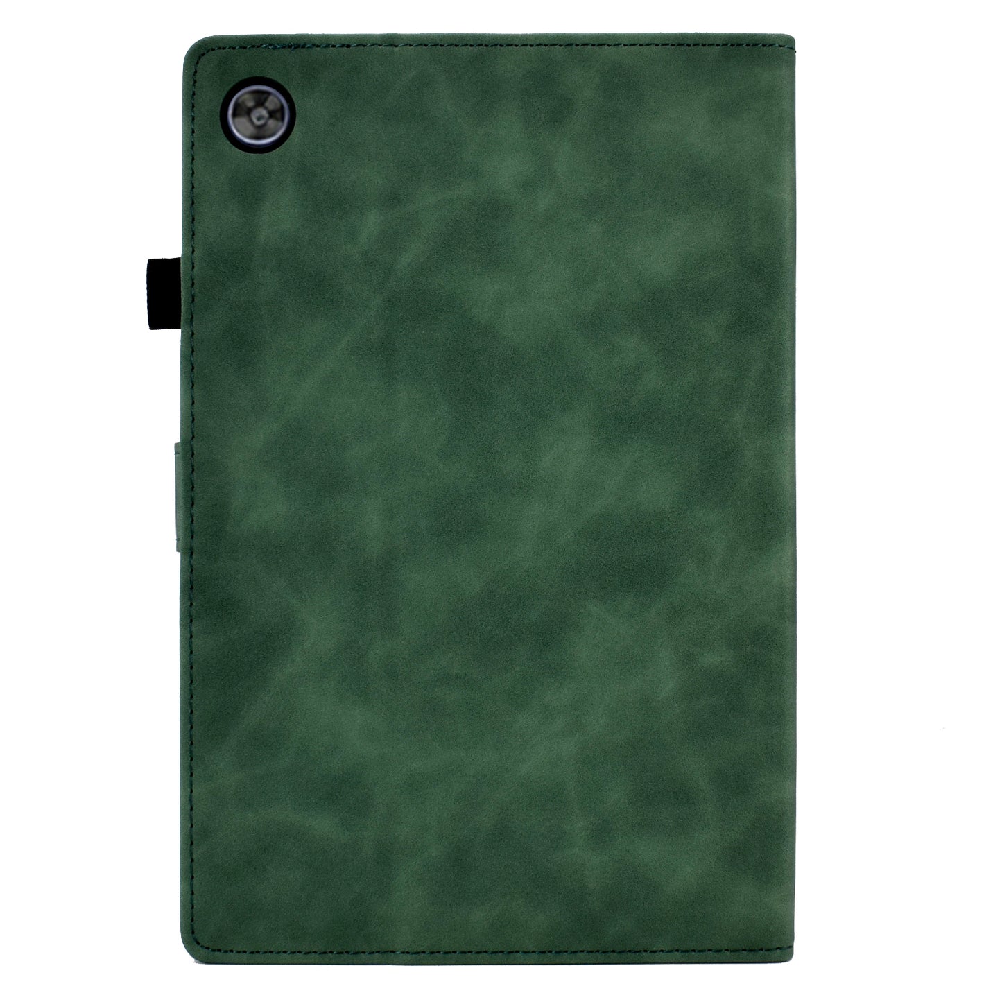 For Huawei MatePad SE 10.4-inch Protective Case Iron Tower Imprinted PU Leather Flip Stand Cover with Card Holder