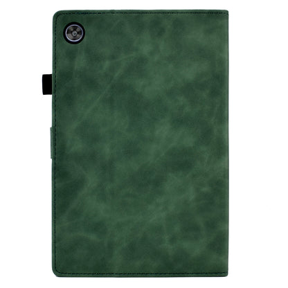For Huawei MatePad SE 10.4-inch Protective Case Iron Tower Imprinted PU Leather Flip Stand Cover with Card Holder