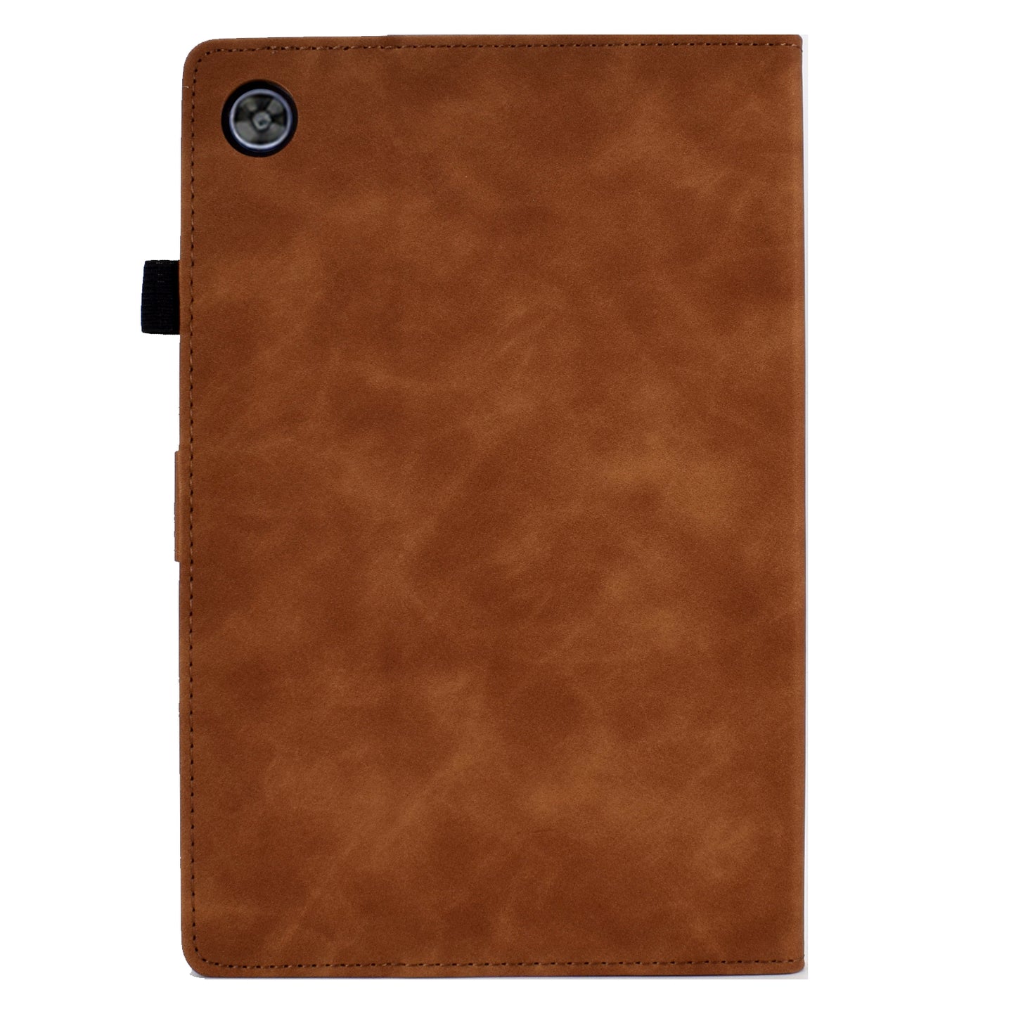 For Huawei MatePad SE 10.4-inch Protective Case Iron Tower Imprinted PU Leather Flip Stand Cover with Card Holder